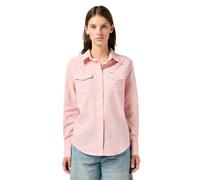 Wrangler Western Shirt, Silver Pink, XS Femmes