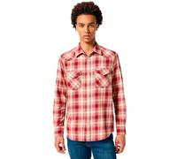 Wrangler T- Shirt Western, Root Beer, L Hommes