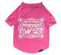 Wrangler Tee-shirt avec boucle en corde avec logo rose XS