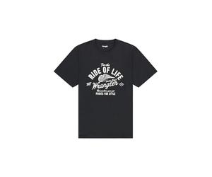 Wrangler - Tee Shirt Homme - Coupe Regular - Americana Tee - Aloe