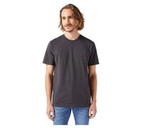 Wrangler - Tee Shirt Homme - Coupe Regular - Sign Off Tee - Noir Délavé