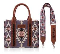 Wrangler Tote Bag for Women Western Shoulder Purses Boho Aztec Satchel Hobo Handbags WG2203-8120SLV
