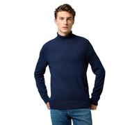 Wrangler Turtleneck Sweatshirt pour Homme Bleu Marine Taille S, Bleu Marine, S