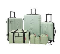 Wrangler Venture Ensemble de Bagages et de Voyage, Laurier, 7-Piece Set
