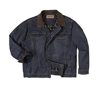Wrangler Veste en jean doublée pour homme, indigo, S