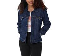 Wrangler Veste en jean Memory Maker à coupe décontractée pour femme, Crimson, Small
