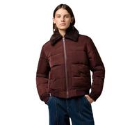 Wrangler Western Puffer Veste, Acajou, XL Femmes