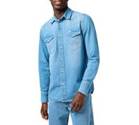 Wrangler Western Shirt, Lavage Moyen, M Hommes