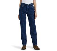 Wrangler Women's Blues Relaxed Fit Mid Rise Heavyweight Jean