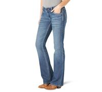 Wrangler Women's Retro Sadie Low Rise Stretch Boot Cut Jean, Tiffany, 5-34