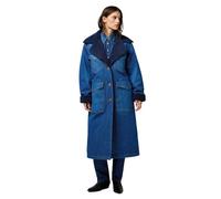 Wrangler Wrange Coat Veste, Bleu Scintillant, L Femmes