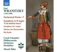 Wranitzky / Czech Chamber Philharmonic Orchestra - Wranitzky: Orchestral Works, Vol. 7 [Compact Discs]