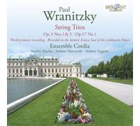 Wranitzky: String Trios, 17 No. 1, OP. 3 Nos. 1 & 3