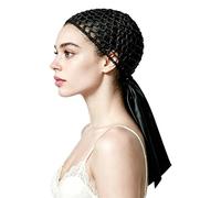 Wrap Cap, 2-in-1 Double Sided Curly for Women Protection and Styling, Satin Sleep Design Feature, Wrap for Nighttime Daily Routine Home Travel Salon Spa Day Beach