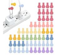 Wrap-It Storage Lot de 60 mini étiquettes de câble - Mini macaron - Chargeur coloré et étiqueteuse de fil pour l'organisation des cordons