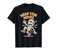 Wrap Star Moves Funny Dancing Mummy Jeu de Mots d'halloween T-Shirt