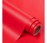 WRAPAHOLIC Rouleau de papier cadeau brillant de qualité supérieure - Rouge - 43,2 cm x 10 m