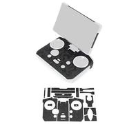 Wrapgrade Autocollant Compatible avec DJI RC Pro 2 (Black Bumpy Camo)