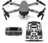 WRAPGRADE Couleur d'accent Skin Compatible avec DJI Mavic 2 (Black Bumpy Camo)