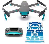 WRAPGRADE Couleur d'accent Skin Compatible avec DJI Mavic 2 (Caribbean Blue)