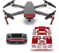 WRAPGRADE Couleur d'accent Skin Compatible avec DJI Mavic 2 (Japan Red)
