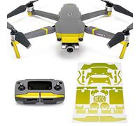 WRAPGRADE Couleur d'accent Skin Compatible avec DJI Mavic 2 (LIMONCINO Yellow)