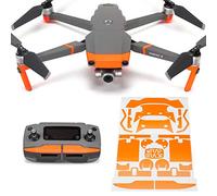 WRAPGRADE Couleur d'accent Skin Compatible avec DJI Mavic 2 (Neon Orange)