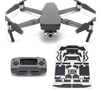 WRAPGRADE Couleur d'accent Skin Compatible avec DJI Mavic 2 (Stealth Black)