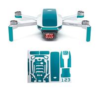 WRAPGRADE Couleur d'accent Skin Compatible avec DJI Mavic Mini (Caribbean Blue)