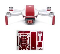 WRAPGRADE Couleur d'accent Skin Compatible avec DJI Mavic Mini (JAPAN RED)