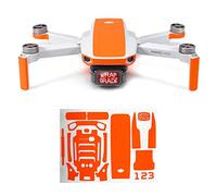 WRAPGRADE Couleur d'accent Skin Compatible avec DJI Mavic Mini (NEON ORANGE)