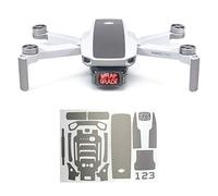 WRAPGRADE Couleur d'accent Skin Compatible avec DJI Mavic Mini (TITANIUM)