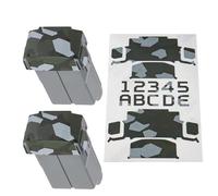 WRAPGRADE Film Autocollant Compatible avec DJI Mini 5 Pro Deux Batteries (Army Green Dot Camo)
