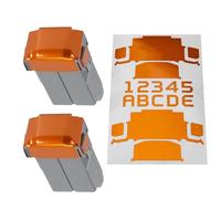 WRAPGRADE Film Autocollant Compatible avec DJI Mini 5 Pro Deux Batteries (Butterfly Copper)