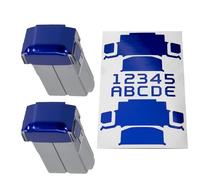 WRAPGRADE Film Autocollant Compatible avec DJI Mini 5 Pro Deux Batteries (Stratosphere Blue)