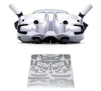 WRAPGRADE Film Autocollant pour DJI Goggles 3 (Airforce Silver)