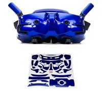 WRAPGRADE Film Autocollant pour DJI Goggles 3 (Stratosphere Blue)