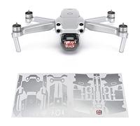 Wrapgrade Main Unit Skin Compatible avec DJI Air 2S (Airforce Silver)