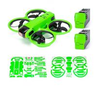 WRAPGRADE Skin Autocollant Compatible avec DJI Avata 2 (Neon Green)