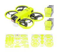 WRAPGRADE Skin Autocollant Compatible avec DJI Avata 2 (Neon Yellow)
