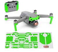 Wrapgrade Skin Compatible avec DJI Air 2S | Accent Color A (Neon Green)