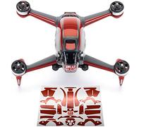 Wrapgrade Skin Compatible avec DJI FPV | Accent Color (Super Red)