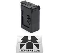 Wrapgrade Skin Compatible avec DJI FPV | une Batterie (STEALTH BLACK)