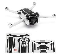WRAPGRADE Skin Compatible avec DJI Mini 3 | Accent Color (Black Bumpy Camo)