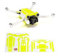 WRAPGRADE Skin Compatible avec DJI Mini 3 | Accent Color (Neon Yellow)