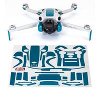 WRAPGRADE Skin Compatible avec DJI Mini 4 Pro | Accent Color (Caribbean Blue)