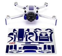 WRAPGRADE Skin Compatible avec DJI Mini 4 Pro | Accent Color (Storatosphere Blue)