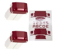 WRAPGRADE Skin Compatible avec DJI Mini 4 Pro/Mini 3 Series | 2 Batterie (Japan Red)