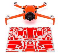 WRAPGRADE Skin Compatible avec DJI Mini 4 Pro (Neon Orange)