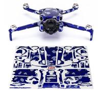 WRAPGRADE Skin Compatible avec DJI Mini 4 Pro (Stratospher Blue Dot Camo)